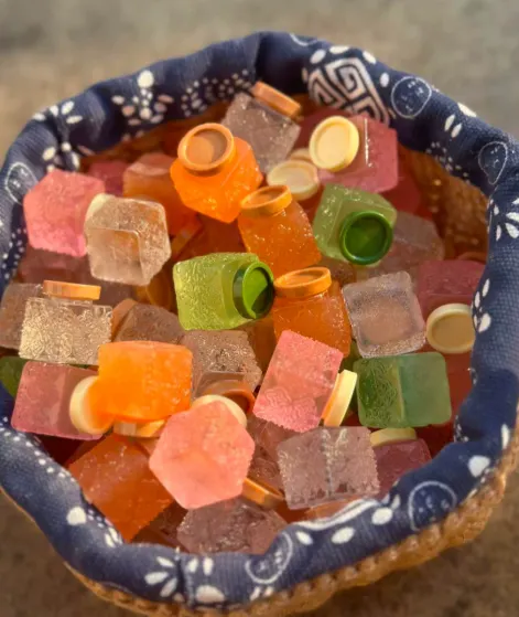 Clear Square Jar