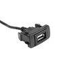 Car Dash Flush Mount USB 2.0 Port Panel Extension Cable Adapter for Vigo