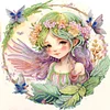 Diamond Painting-DIY Crystal Rhinestone Fairy