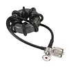 1.8-30MHz Shortwave Common Mode Filter Ferrite Cores HF Common Mode Choke Balun 150W PEP EM43 Toroid Core for Shortwave Communication Antenna Grounding