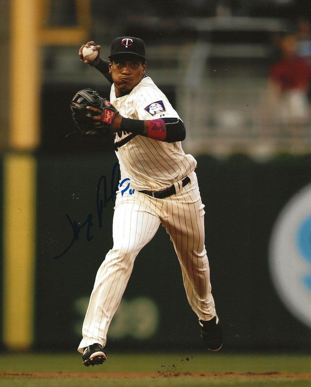 Jorge Polanco signed Minnesota Twins 8x10 Photo Poster painting autographed