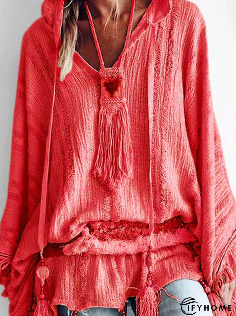 zolucky Long Sleeve Casual Cloak | IFYHOME