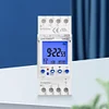 2 Channels Programmable 24Hours Time Clock LCD Display Timer Switch(12V)