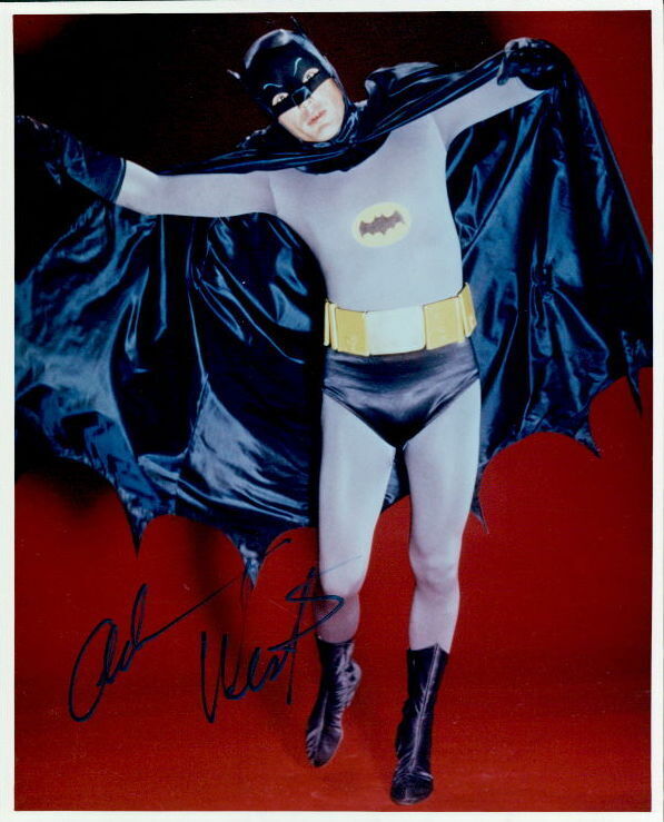 Adam West (Batman) signed 8x10 Photo Poster painting In-person