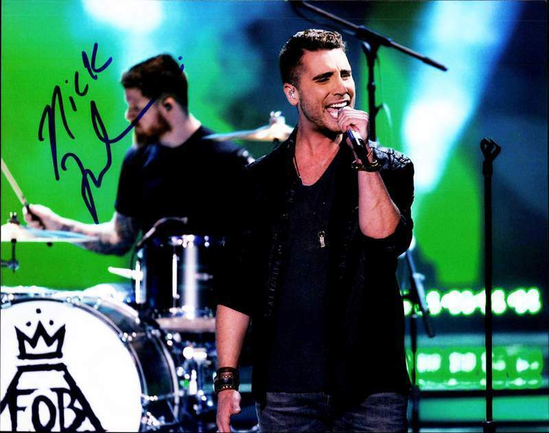 Nick Fradiani authentic signed rock 8x10 Photo Poster painting W/Cert Autographed A00081