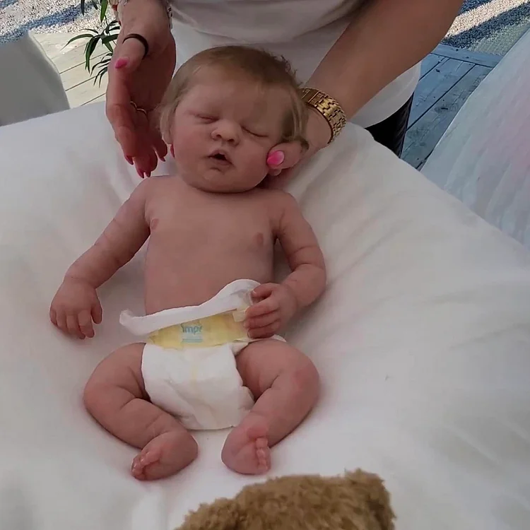 12"&16" Full Body Silicone Bendable Reborn Mini Doll Boy Named Talide：Realistic Reborn Baby Dolls By Rsgdolls®