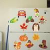 12PCS Diamond Painting Magnets Refrigerator for Adult Kid Fridge Kit(Thanksgiving)