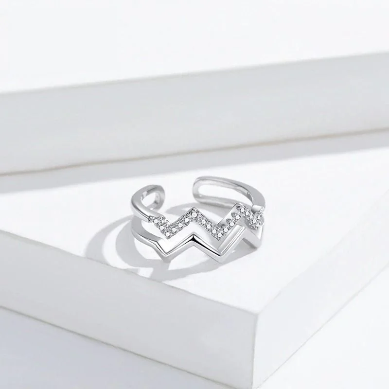 To My Daughter 'Highs and Lows' Ring