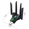 1300Mbps Wireless Network Card Dual Band 2.4/5.8Ghz WiFi USB Adapter for PC