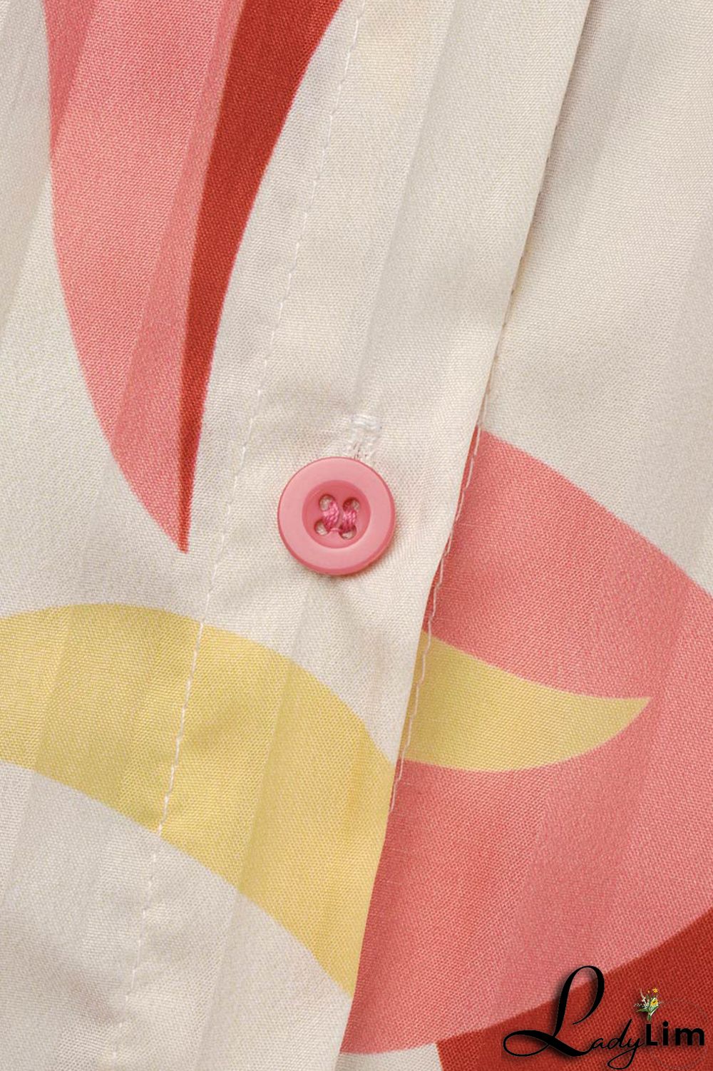 Red Fashion Casual Print Bandage Slit V Neck Long Sleeve Dresses