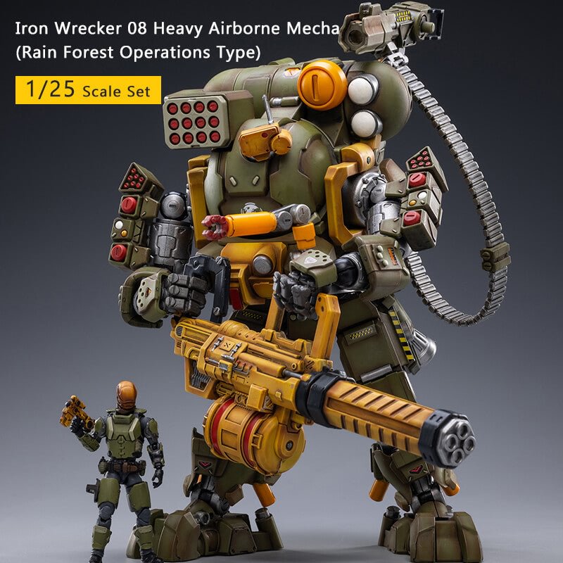 Iron Wrecker 08 Heavy Airborne Mecha (Rain Forest Operations Type)