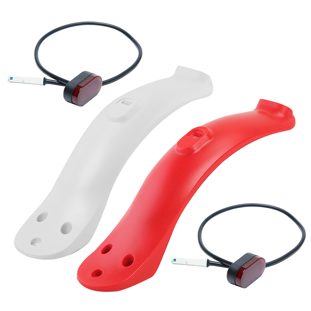 

Electric Scooter Rear Wheel Mudguard  w/ Taillight for M365/M365 Pro, Red, 501 Original