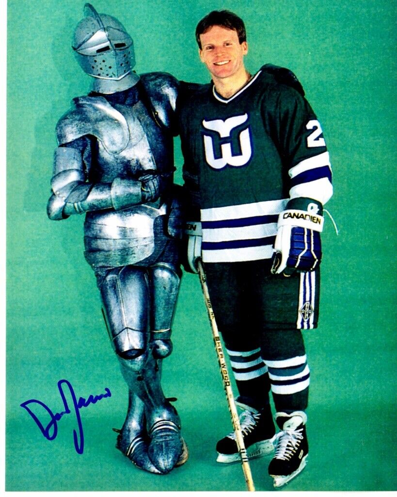 Doug Jarvis Signed - Autographed Hartford Whalers 8x10 inch Photo Poster painting