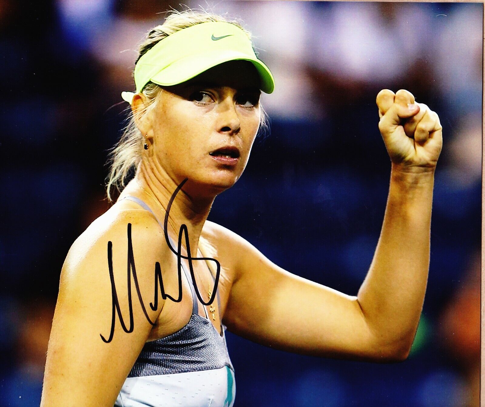 Marina Sharapova signed 8x10 color Tennis Photo Poster painting # 2