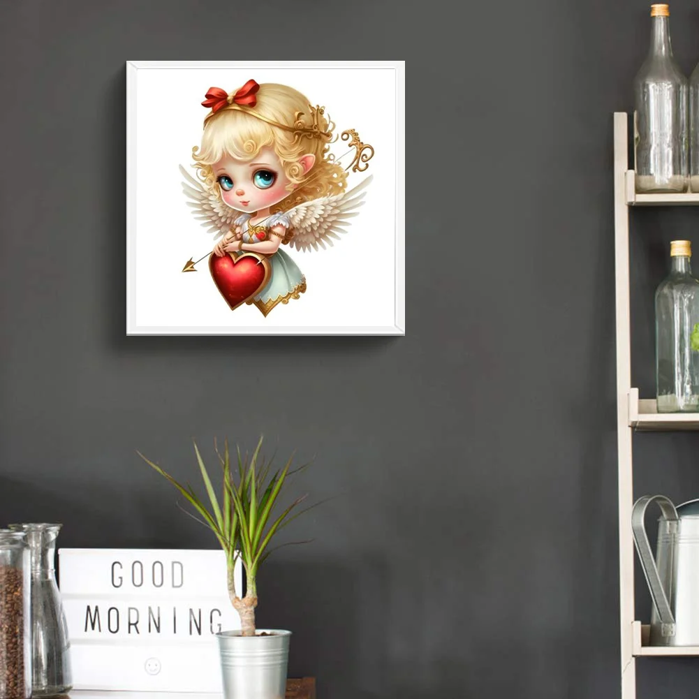 Full Round Diamond Painting 30*30cm - Little Angel