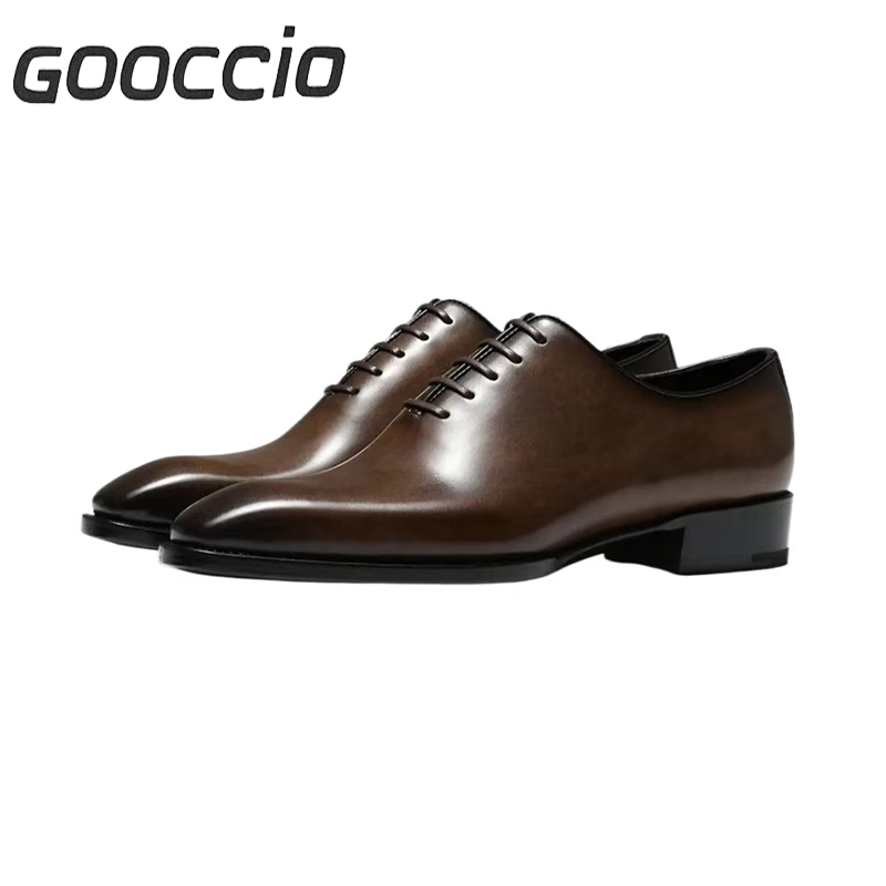 TF194 Calf Skin Oxford Shoes For Men  GOOCCIO   