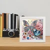 5D DIY Partial Special Shaped Drill Diamond Painting Butterfly Art19.2x19.2cm