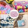 DIY Chunky Chenille Yarn Arts Crafts Supplies Jumbo Chenille Yarn for Crocheting