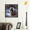 Diamond Painting-5D Full Round Drill Xmas Horse(40*40 CM)