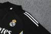 Real Madrid 25-26 1/4 Zip Tracksuit Black Chandal