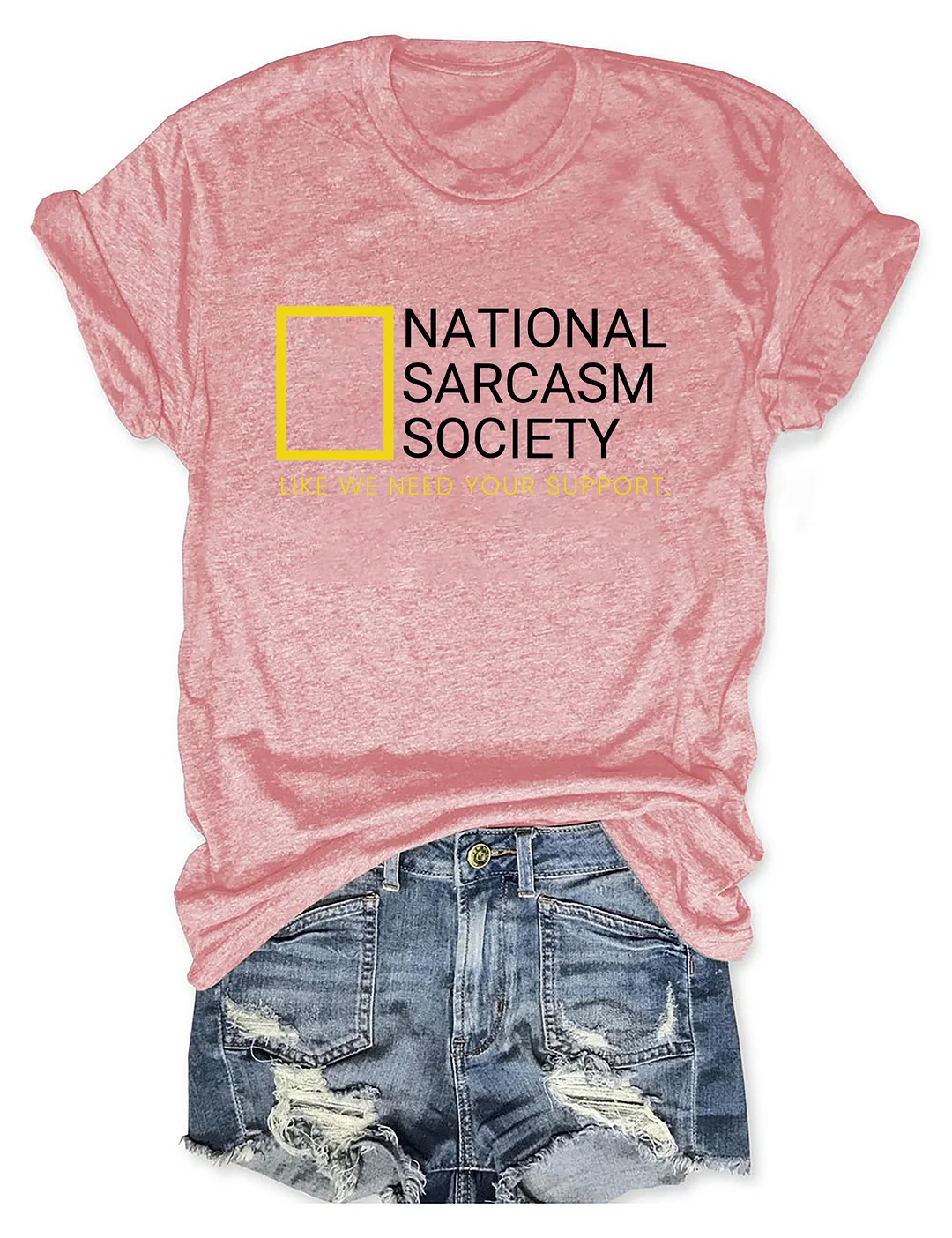 National Sarcasm Society Premium T-shirt
