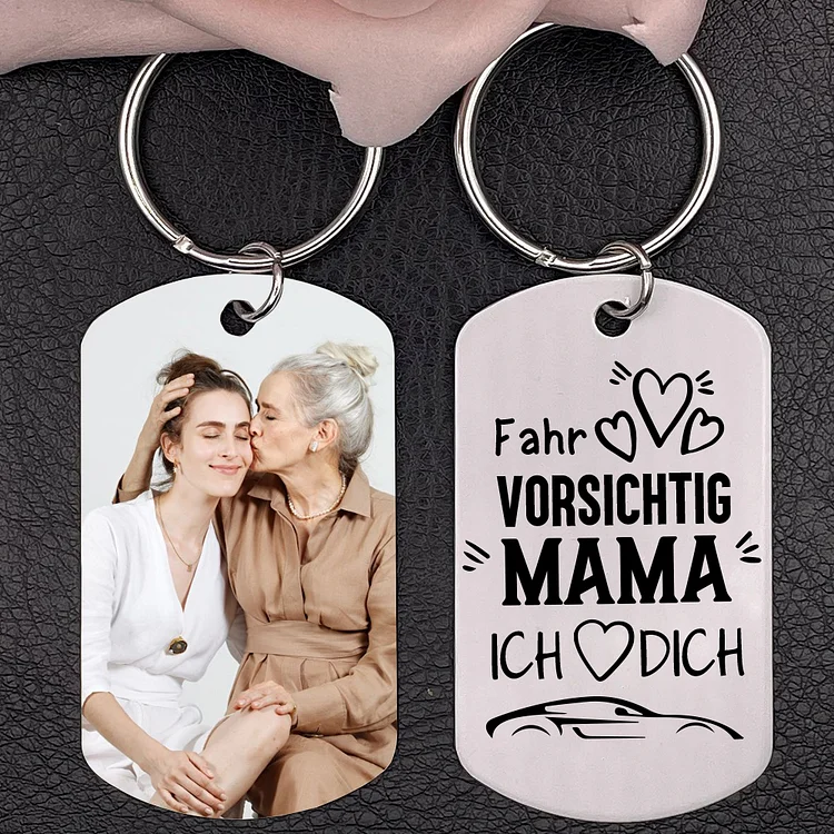Personalisierbarer Foto Schlüsselanhänger-Ich habe die beste Mama-Geschenk für Mutter