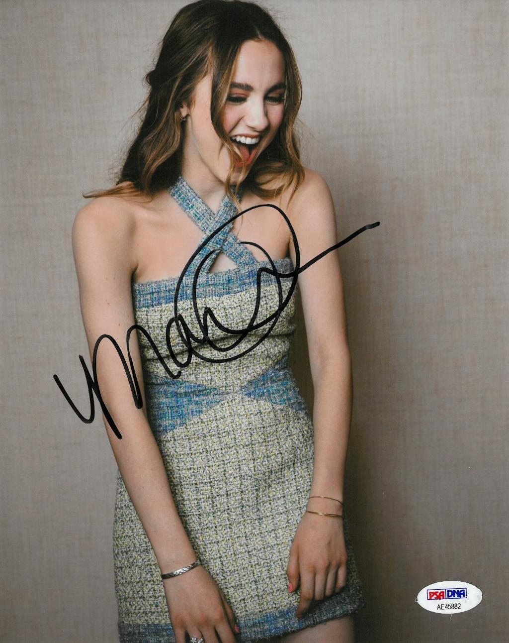 Maude Apatow Signed Authentic Autographed 8x10 Photo Poster painting PSA/DNA #AE45882