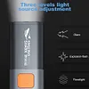 10 Pack Flashlight Recargeable LED Flashlight with 3 Modes & Hook for Emergency