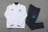 2023/2024 Napoli Long Zipped Jacket White Football Shirt 1:1 Thai Quality Set