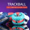 Track Pinball Finger Spinner Finger Ball Gyro Track Mini Stress Relief Fingertip Stress Relief Educational Toy Gift