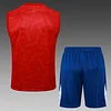 Joyfball 2025/2026 Psg Paris Saint-Germain pre-match training Red Jersey+Shorts  1:1 Thai Quality
