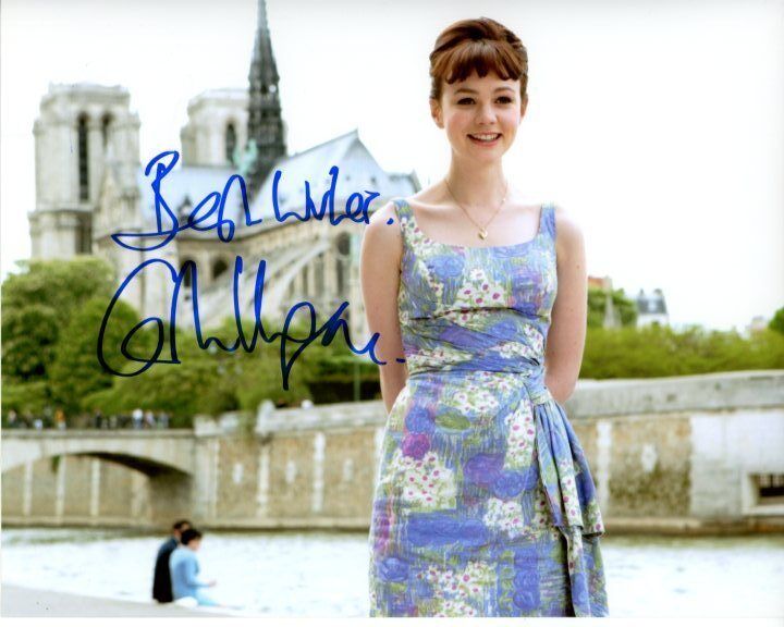 CAREY MULLIGAN signed autographed AN EDUCATION JENNY MELLOR 8x10 Photo Poster painting