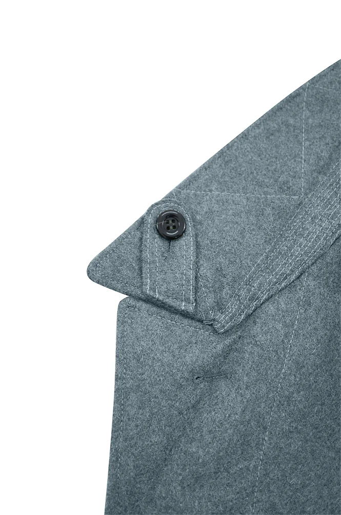   Elite German M1944 EM Italian Field Wool Tunic Feldbluse Blue Green Grey German-Uniform