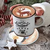 (US Local)6pcs Set Xmas Theme DIY Diamond Painting Coasters Kit with Holder Kit