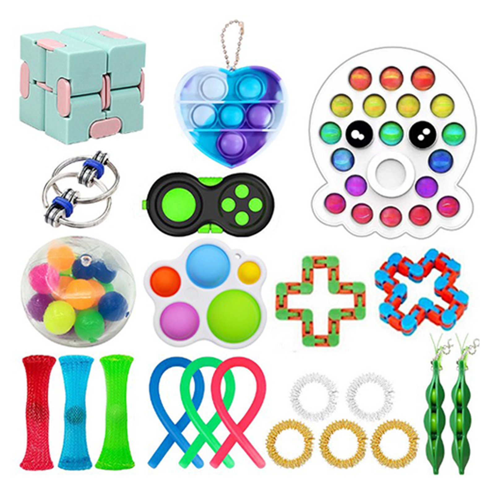 

Sensory Fidget Toys Set, 501 Original
