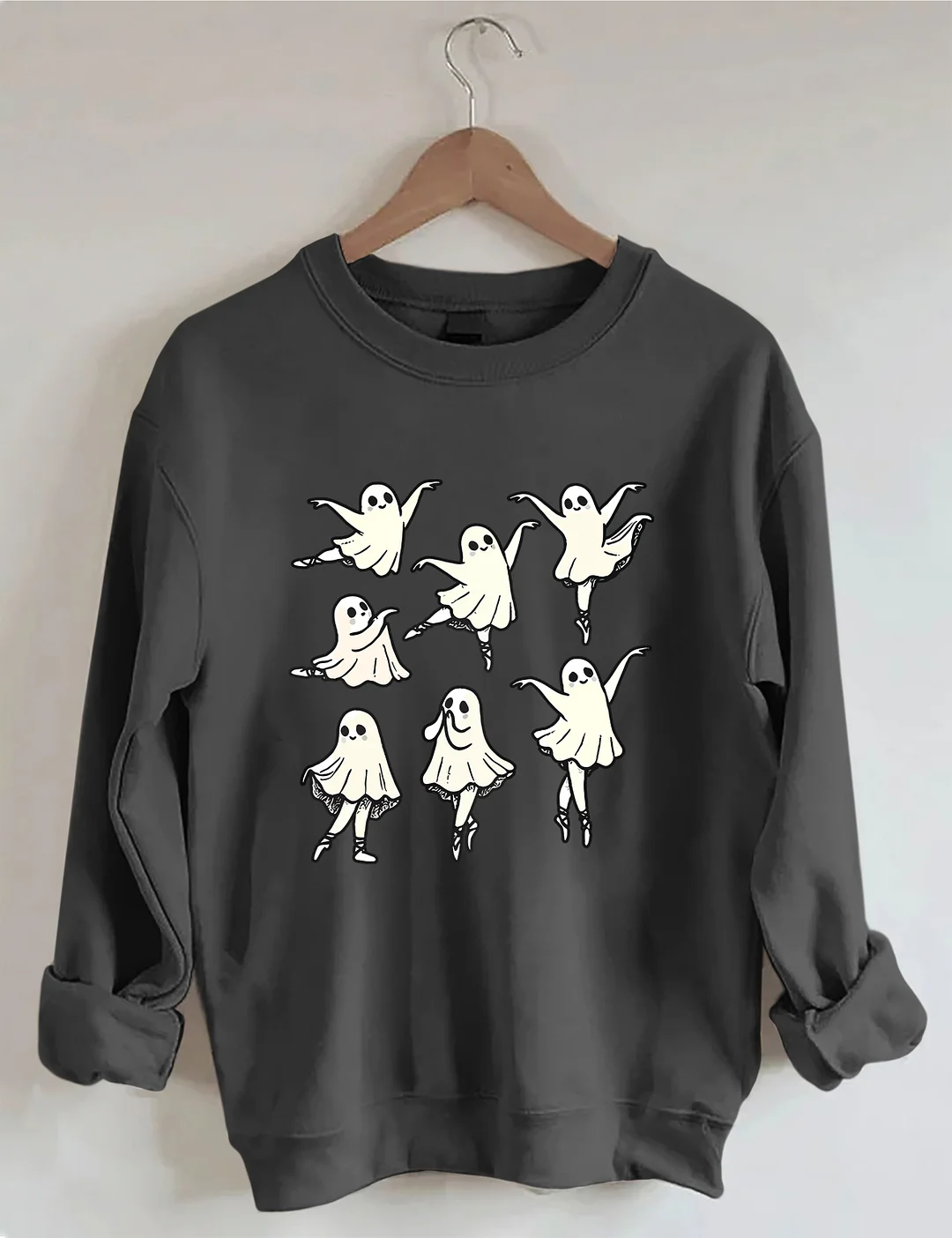Cute Ballet Ghost Sweatshirt