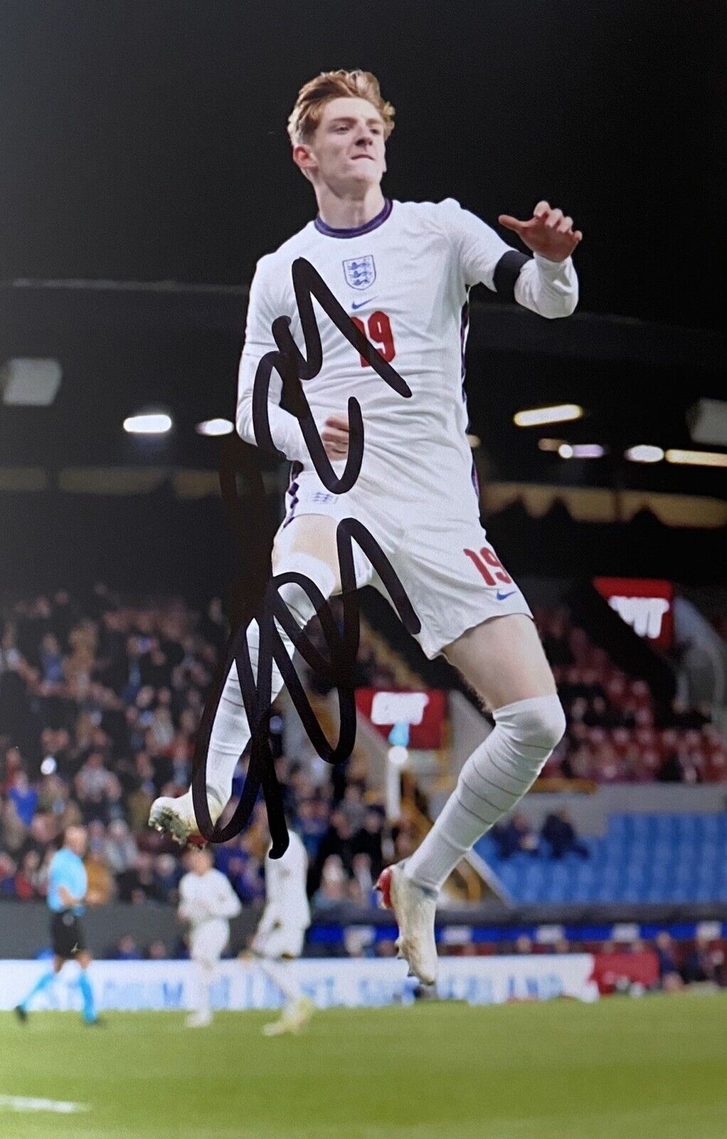 Anthony Gordon Genuine Hand Signed England 6X4 Photo Poster painting, See Proof