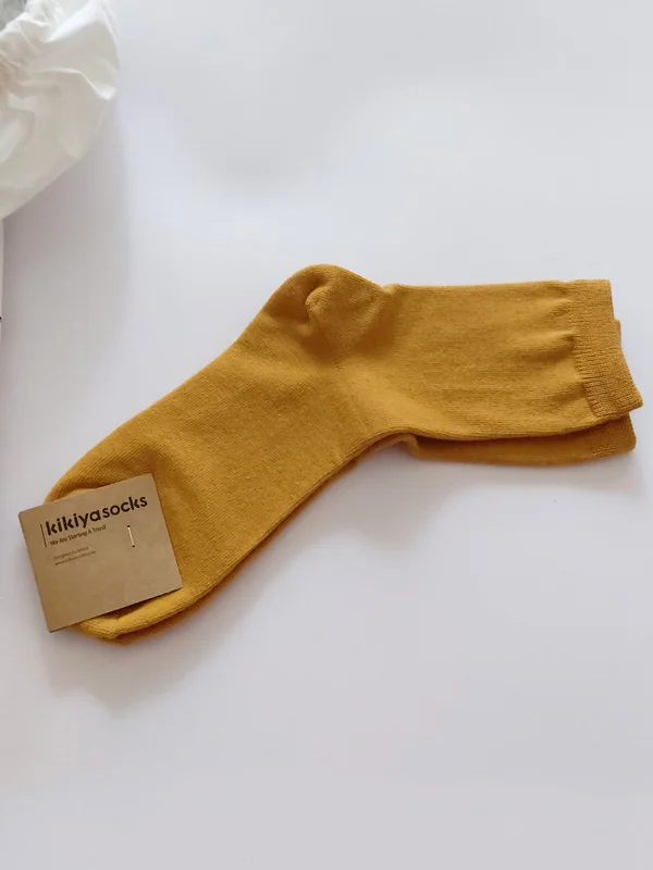 Simple Casual 12 Colors Socks