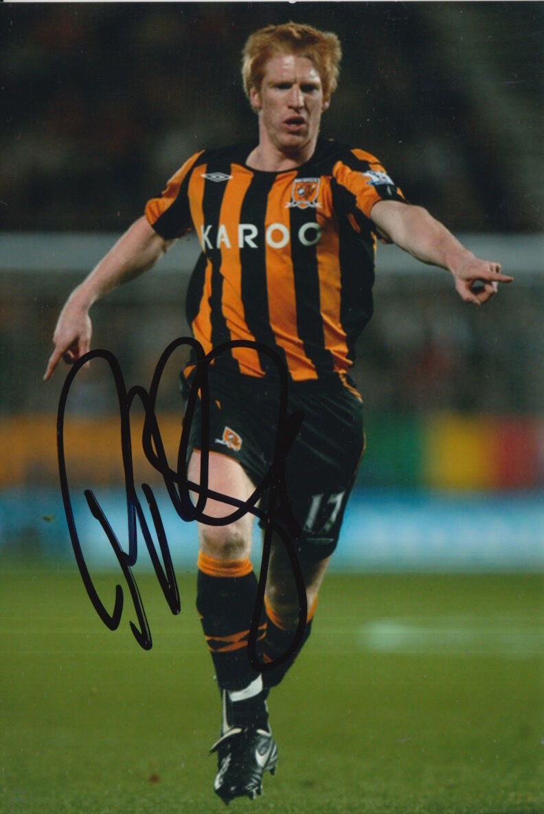 HULL CITY HAND SIGNED PAUL MCSHANE 6X4 Photo Poster painting 1.