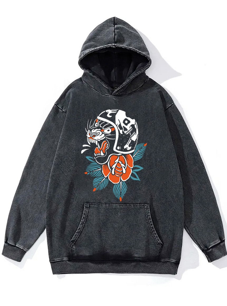 roaring tiger Washed Gym Hoodie