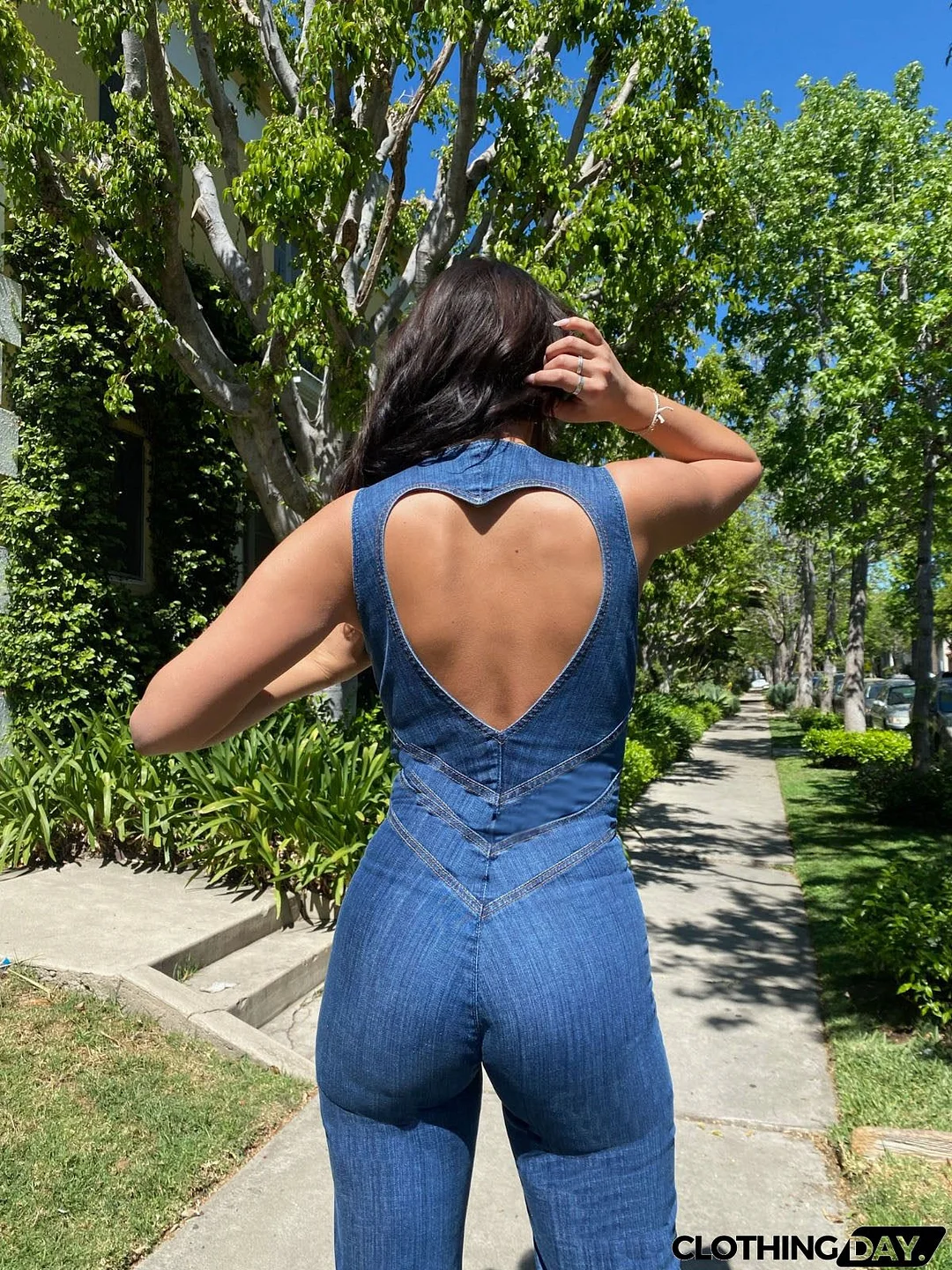 Sleeveless Cutout Jumpsuit