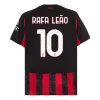 RAFA LE&Atilde;O #10 AC Milan Home Soccer Jersey 2025/26