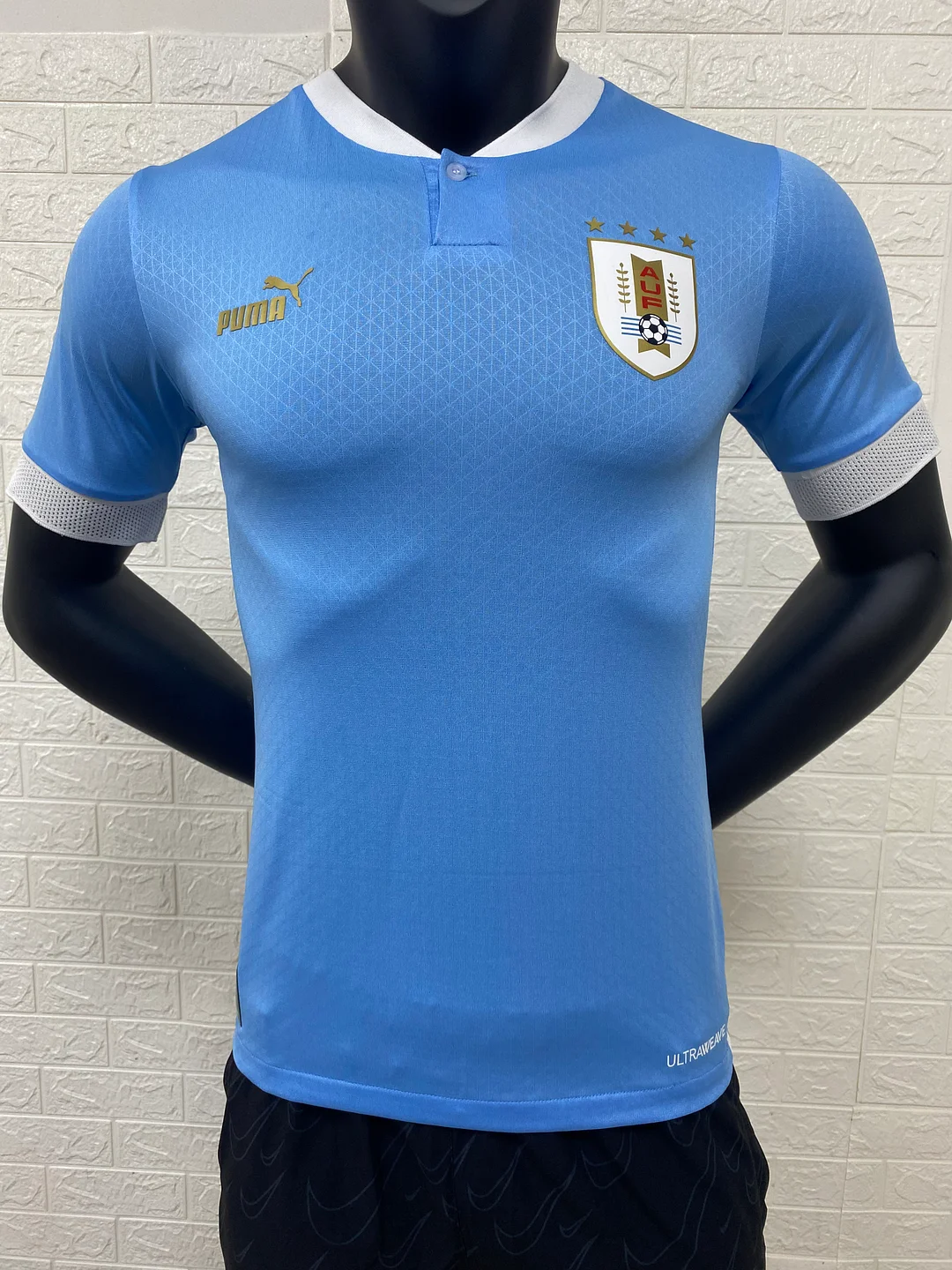 2022 Uruguay Home Player Version Men's Football T-Shirt Thai Quality