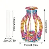 Mandala en bois acrylique - Vase artisanal 5d bricolage