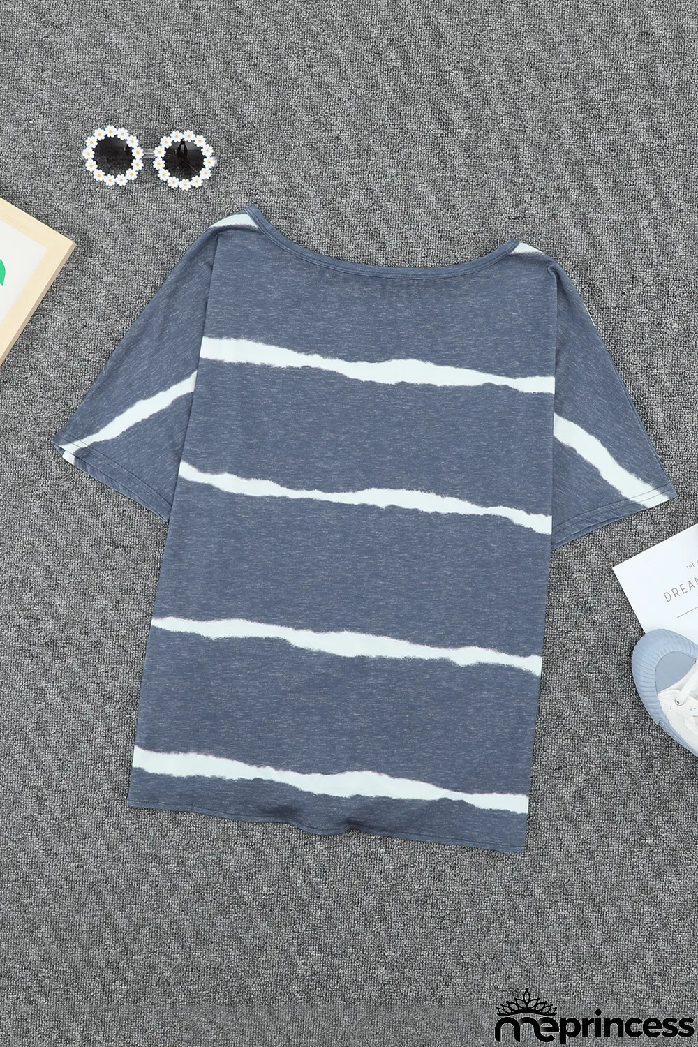 Tie-dye Print Loose T-shirt