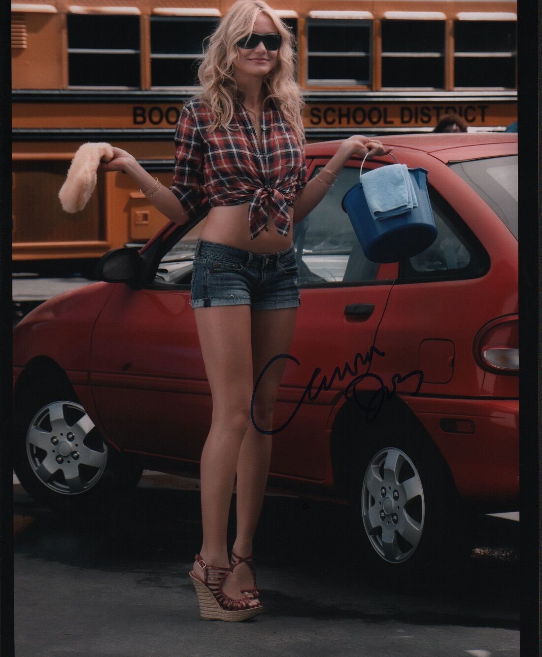 Cameron Diaz signed 11x14 Photo Poster painting