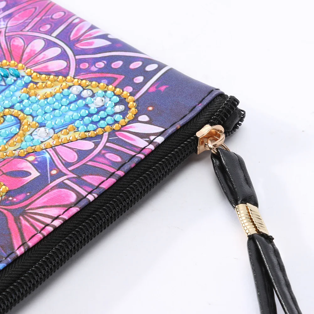 Diamond Painting Clutch DIY Special Shaped Drill PU Leather Handbag