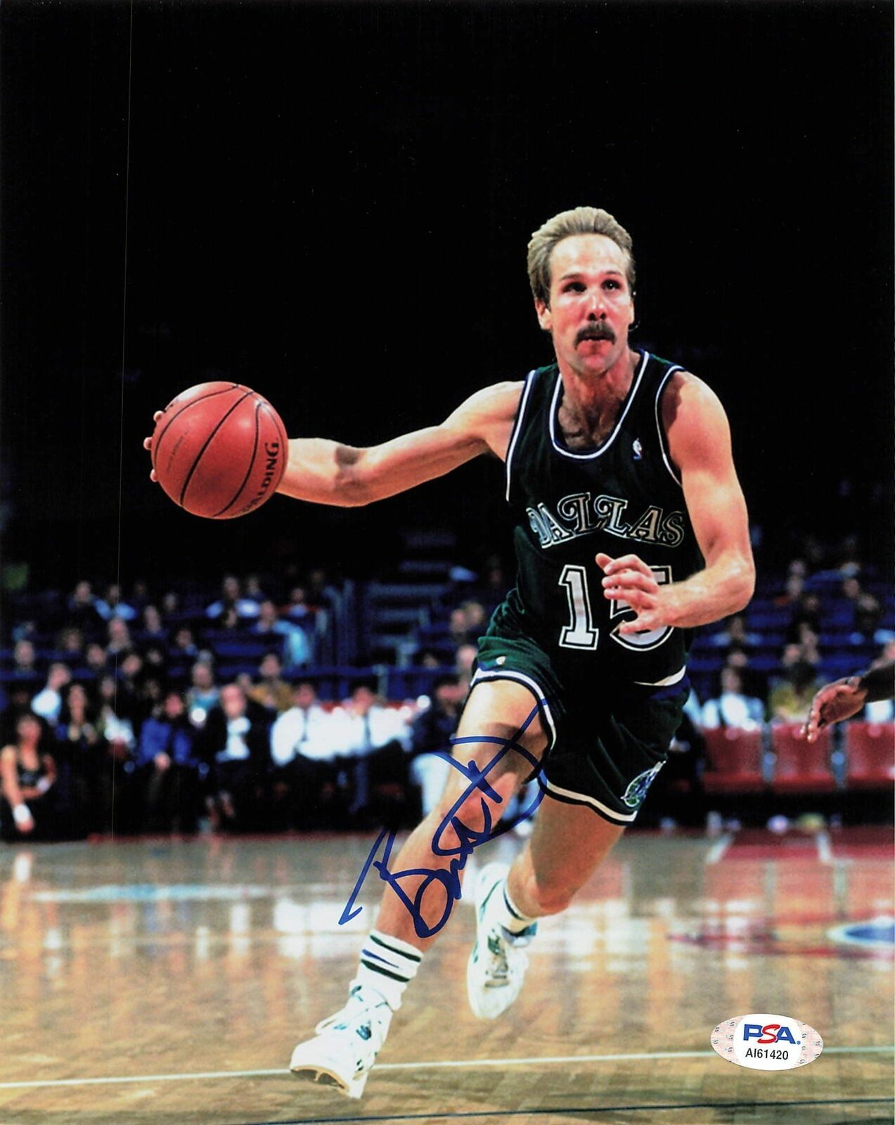 BRAD DAVIS signed 8x10 Photo Poster painting PSA/DNA Dallas Mavericks Autographed