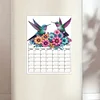 Hummingbird Diamond Painting Magnetic Fridge Calendar To-do List Calendar