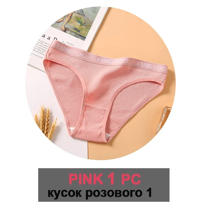 Sexy Cotton Panties for Woman Underwear Soft Letter Belt Women's Underpants Girls Lingerie Briefs Comfort Ladies Intimate M-XL